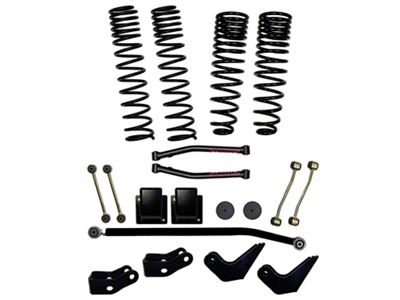SkyJacker 3.50-Inch Dual Rate Long Travel Suspension Lift Kit with Shock Extensions (20-24 3.6L Jeep Gladiator JT, Excluding Launch Edition, Mojave & Rubicon)