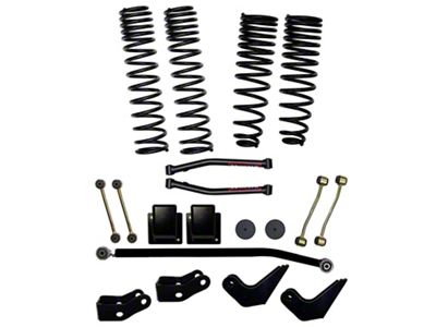 SkyJacker 3.50-Inch Dual Rate Long Travel Suspension Lift Kit with Shock Extensions (20-23 3.6L Jeep Gladiator JT Launch Edition, Rubicon)