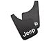 Easy Fit Mud Guards with Jeep Logo; 9-Inch x 15-Inch (20-24 Jeep Gladiator JT)