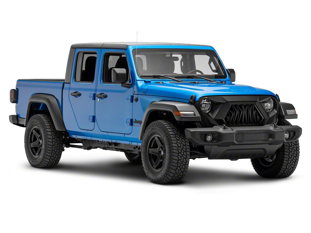 RedRock V2 Goliath Grille with LED DRL (20-24 Jeep Gladiator JT w/o ...