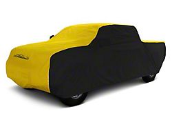 Coverking Stormproof Car Cover; Black/Yellow (20-23 Jeep Gladiator JT)