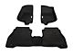 TruShield Precision Molded Front and Rear Floor Liners; Black (20-24 Jeep Gladiator JT)
