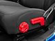 RedRock Seat Adjuster Trim; Red (20-24 Jeep Gladiator JT)
