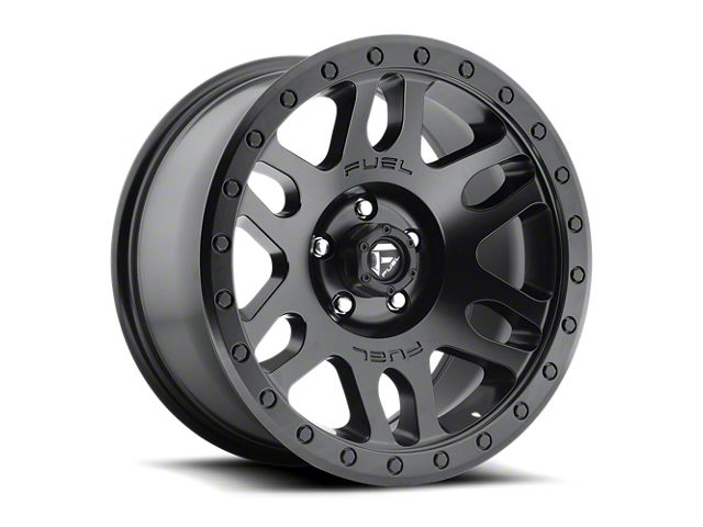Fuel Wheels Recoil Matte Black Wheel; 17x8.5 (20-24 Jeep Gladiator JT)