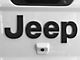 Tailgate Letter Overlays; Gloss Black (20-24 Jeep Gladiator JT)