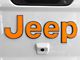 Tailgate Letter Overlays; Orange (20-24 Jeep Gladiator JT)