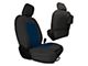 Bartact Tactical Front Seat Covers; Black/Navy (20-24 Jeep Gladiator JT)