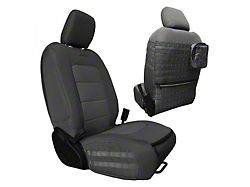 Bartact Tactical Front Seat Covers; Graphite (20-23 Jeep Gladiator JT)