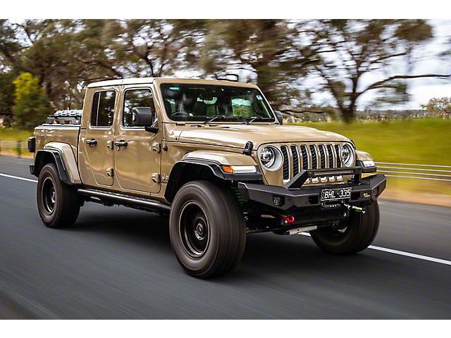 Ironman 4x4 Raid Series Full Length Front Bumper, Rear Bumper and Heavy Duty Side Step Bar Armor Package (20-23 Jeep Gladiator JT)