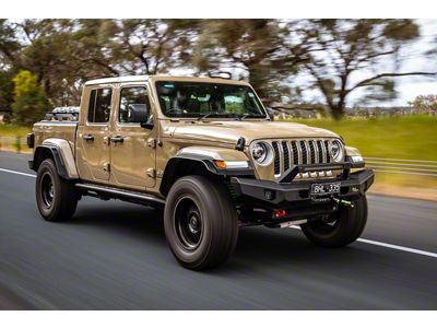 Ironman 4x4 Raid Series Full Length Front Bumper, Rear Bumper and Heavy Duty Side Step Bar Armor Package (20-24 Jeep Gladiator JT)