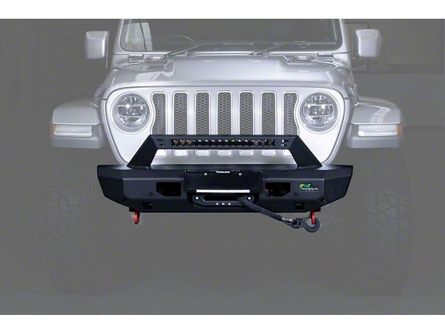 Ironman 4x4 Raid Series Stubby Front Bumper, Rear Bumper and Heavy Duty Side Step Bar Armor Package (20-24 Jeep Gladiator JT)