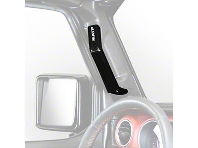 American Trail Products Front Billet Grab Handles; Black (20-24 Jeep Gladiator JT)