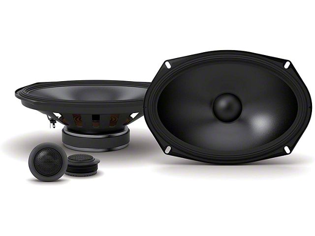 Alpine S-Series Component 2-Way Speakers; 85W; 6x9-Inch (Universal; Some Adaptation May Be Required)