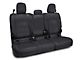 PRP Rear Bench Seat Cover; All Black (20-24 Jeep Gladiator JT w/ Cloth Interior)