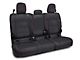 PRP Rear Bench Seat Cover; Black with Red Stitching (20-24 Jeep Gladiator JT w/ Cloth Interior)