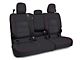 PRP Rear Bench Seat Cover; Black with Red Stitching (20-24 Jeep Gladiator JT w/ Leather Interior)