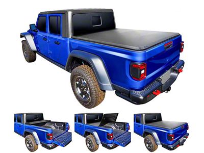 T3 Soft Tri-Fold Bed Cover (20-24 Jeep Gladiator JT)