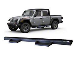 Impact Heavy Duty Drop Side Step Bars; Black (20-23 Jeep Gladiator JT)