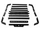 Overland Utility Bed Rack; Black (20-24 Jeep Gladiator JT)