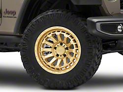 Black Rhino Raid Gold Wheel; 18x9.5 (20-24 Jeep Gladiator JT)