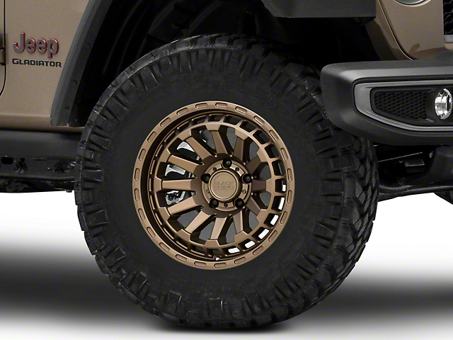 Black Rhino Raid Matte Bronze Wheel; 17x8.5 (20-23 Jeep Gladiator JT)