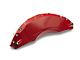 RedRock Brake Caliper Covers; Red; Front and Rear (20-24 Jeep Gladiator JT, Excluding Sport)