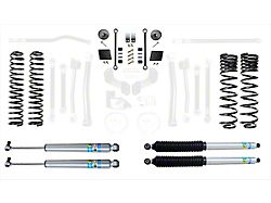 EVO Manufacturing 2.50-Inch Enforcer Stage 1 Suspension Lift Kit with Bilstein Shocks (20-23 3.6L Jeep Gladiator JT, Excluding Mojave)