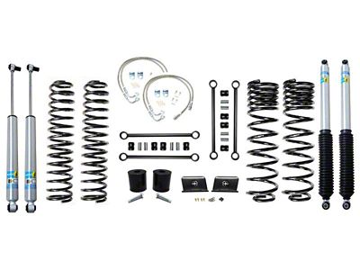 EVO Manufacturing 2.50-Inch Heavy Duty Enforcer Stage 1 Suspension Lift Kit with Bilstein Shocks (20-23 3.6L Jeep Gladiator JT, Excluding Mojave)