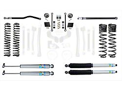EVO Manufacturing 2.50-Inch Heavy Duty Enforcer Stage 1 Suspension Lift Kit with Bilstein Shocks, Front and Rear Track Bars (20-23 3.6L Jeep Gladiator JT, Excluding Mojave)