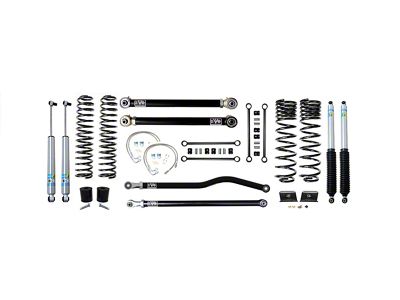 EVO Manufacturing 2.50-Inch Heavy Duty Enforcer Stage 2 Suspension Lift Kit with Bilstein Shocks, Front and Rear Track Bars (20-23 3.6L Jeep Gladiator JT, Excluding Mojave)