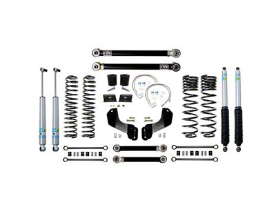 EVO Manufacturing 2.50-Inch Heavy Duty Enforcer Stage 3 Overland Suspension Lift Kit with Bilstein Shocks (20-24 3.6L Jeep Gladiator JT, Excluding Mojave)