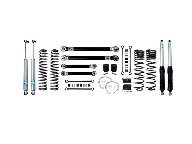 EVO Manufacturing 2.50-Inch Heavy Duty Enforcer Stage 3 Suspension Lift Kit with Bilstein Shocks (20-24 3.6L Jeep Gladiator JT, Excluding Mojave)