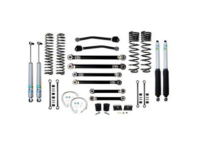 EVO Manufacturing 2.50-Inch Heavy Duty Enforcer Stage 4 Suspension Lift Kit with Bilstein Shocks (20-24 3.6L Jeep Gladiator JT, Excluding Mojave)