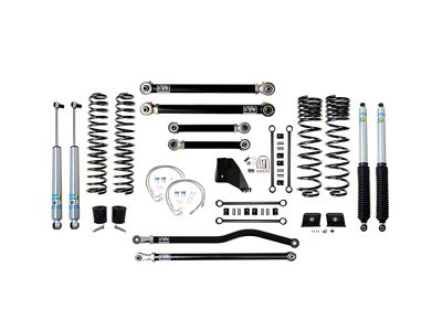 EVO Manufacturing 4.50-Inch Heavy Duty Enforcer Stage 3 Suspension Lift Kit with Bilstein Shocks, Front and Rear Track Bars (20-24 3.6L Jeep Gladiator JT, Excluding Mojave)