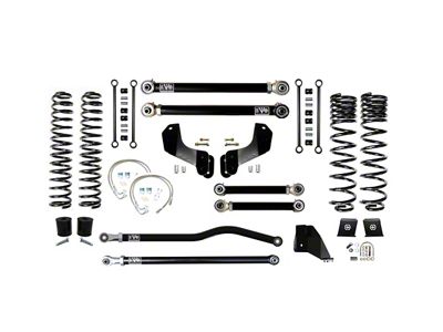 EVO Manufacturing 6.50-Inch Heavy Duty Enforcer Stage 3 Overland Suspension Lift Kit with Front and Rear Track Bars (20-24 3.6L Jeep Gladiator JT)