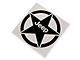 Jeep Licensed by RedRock Jeep Star Accent Decal; Gloss Black (20-24 Jeep Gladiator JT)