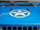 Jeep Licensed by RedRock Jeep Star Accent Decal; Silver (20-24 Jeep Gladiator JT)