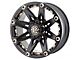 Ballistic Jester Flat Black with Camouflage Accents Wheel; 17x9 (20-24 Jeep Gladiator JT)
