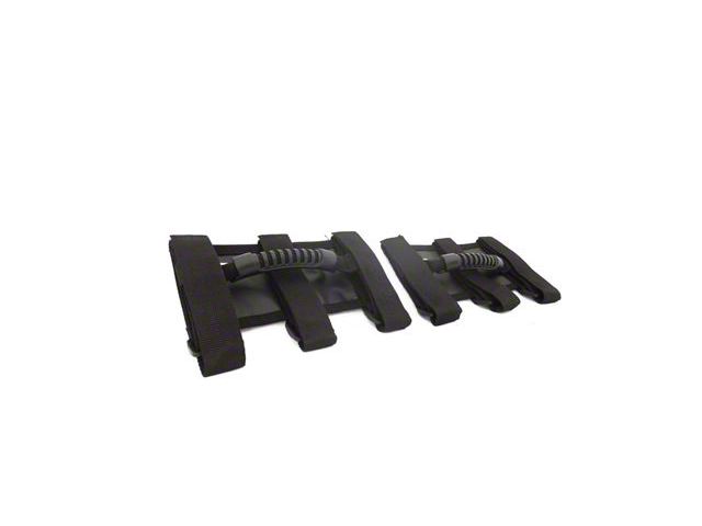 Outland Ultimate Grab Handles; Black (Universal; Some Adaptation May Be Required)
