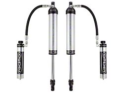 Radflo 2.50-Inch Front Shock with Remote Reservoir and Compression Adjuster for 4.50-Inch Lift (20-23 Jeep Gladiator JT)