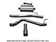 Corsa Performance Sport Single Exhaust System with American Flag Polished Tip; Side Exit (20-24 3.6L Jeep Gladiator JT)