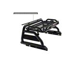 Atlas Roll Bar with 40-Inch LED Light Bar; Black (20-25 Jeep Gladiator JT)