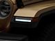 Full LED Side Marker Lights with Sequential Turn Signals; Black (20-24 Jeep Gladiator JT w/ Factory LED Light Package)