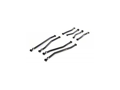 Teraflex Alpine IR Long Adjustable Front and Rear Contol Arms for 3 to 6-Inch Lift (20-24 Jeep Gladiator JT)