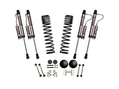 SkyJacker 2.50-Inch Suspension Lift Kit with ADX 2.0 Remote Reservoir Shocks (20-24 3.0L EcoDiesel Jeep Gladiator JT, Excluding Launch Edition, Mojave & Rubicon)