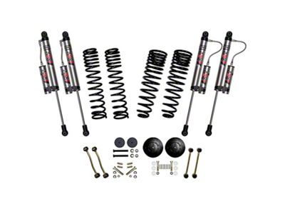 SkyJacker 2.50-Inch Suspension Lift System with ADX 2.0 Remote Reservoir Shocks (20-24 3.0L EcoDiesel Jeep Gladiator JT, Excluding Launch Edition, Mojave & Rubicon)
