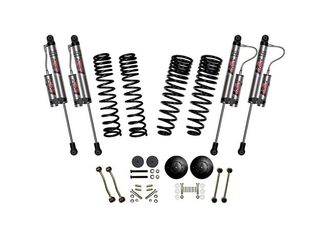 SkyJacker 2.50-Inch Suspension Lift System with ADX 2.0 Remote Reservoir Shocks (20-24 3.6L Jeep Gladiator JT, Excluding Launch Edition, Mojave & Rubicon)