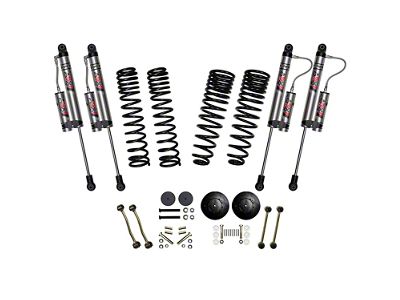 SkyJacker 2.50-Inch Suspension Lift System with ADX 2.0 Remote Reservoir Shocks (20-24 3.0L EcoDiesel Jeep Gladiator JT Launch Edition, Rubicon)