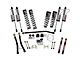 SkyJacker 6.50-Inch Suspension Lift System with ADX 2.0 Remote Reservoir Shocks (20-24 3.6L Jeep Gladiator JT, Excluding Launch Edition, Mojave & Rubicon)
