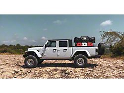 ADV Bed Rack; Low Profile (20-22 Jeep Gladiator JT)